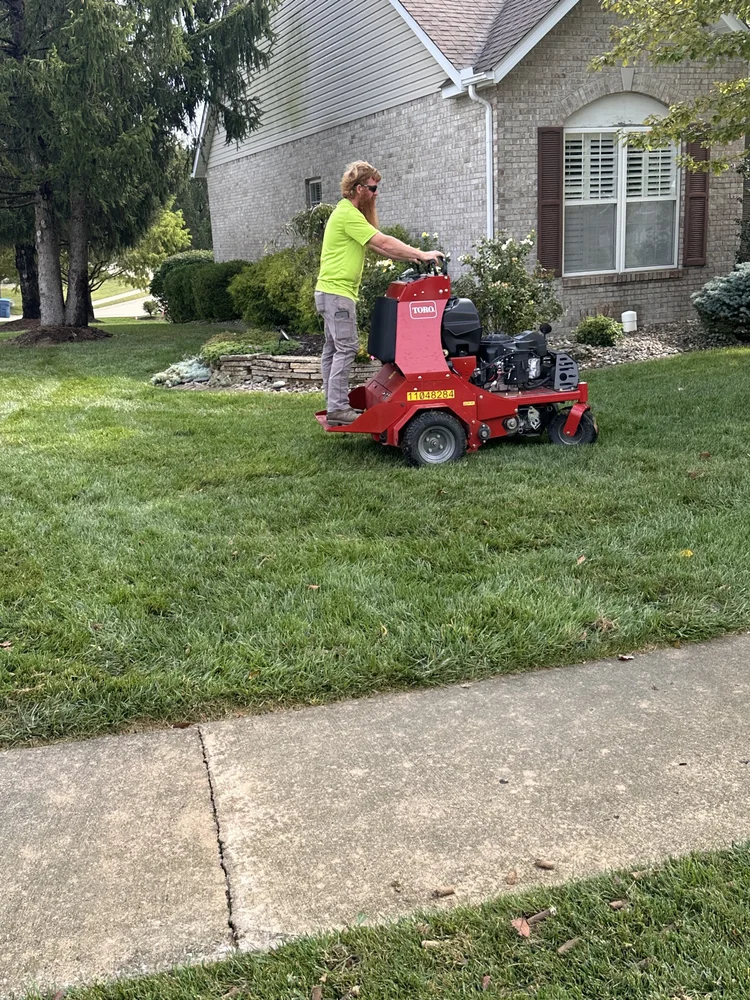Vandygriff Services - Aeration and Overseeding - Build a thicker, healthier lawn